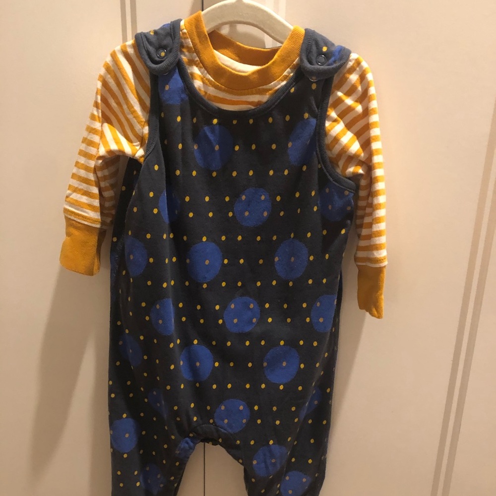 Overalls with shirt